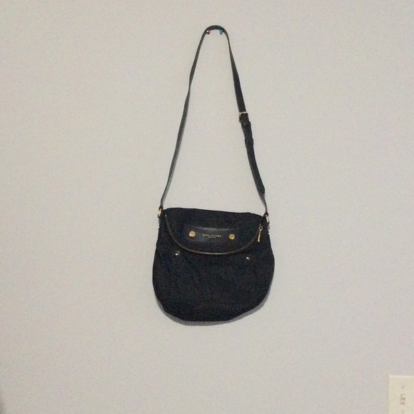 Marc Jacobs Black Preppy Nylon Mini Natasha Crossbody Bag - Picture 2 of 6